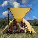 Lều Cắm Trại 2-3-4 Người Naturehike P-Series Chống Mưa Chống Nắng UPF50+